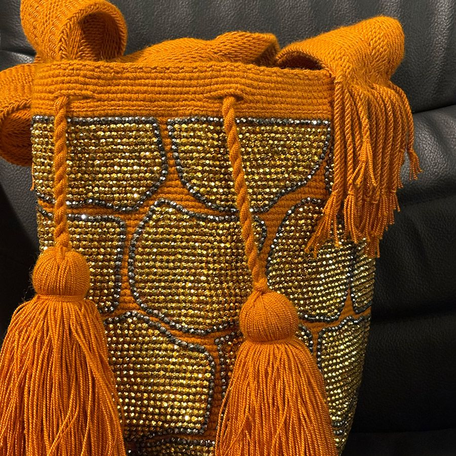 Mochila Cósmica Estrella Dorada