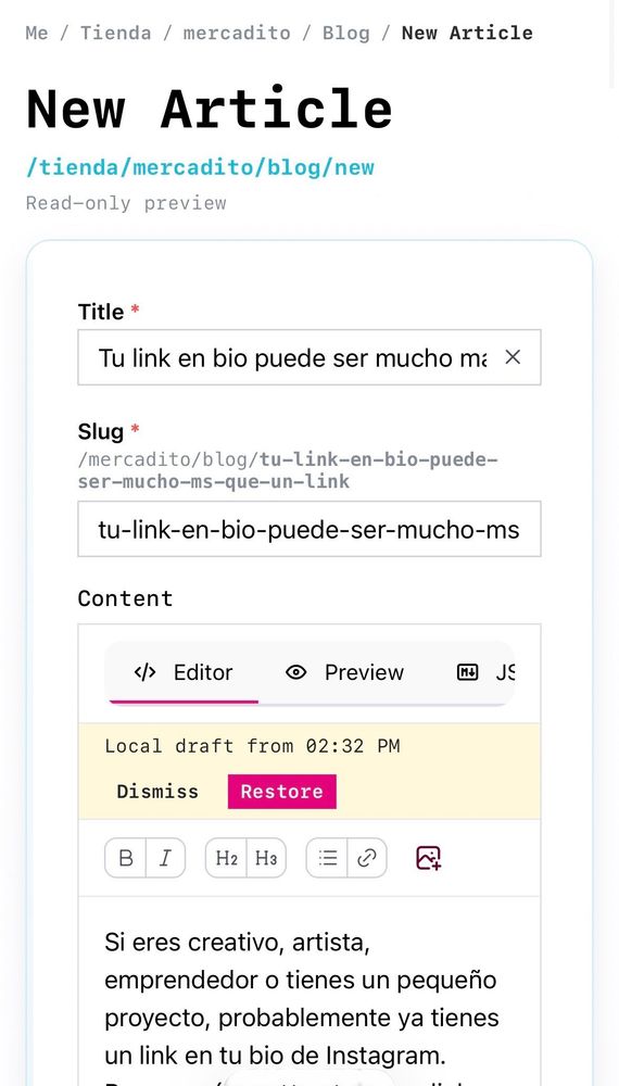 Tu link en bio puede ser mucho más que un link