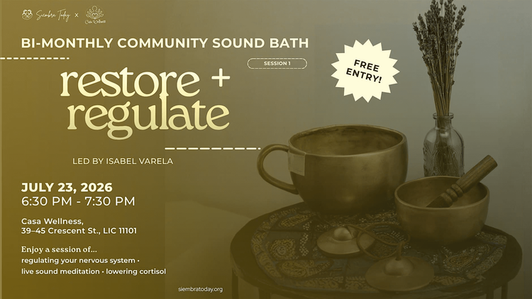 Restore & Regulate: August 13