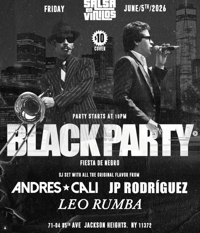 LA FIESTA DE NEGRO 🖤