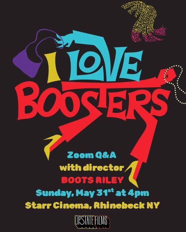 I Love Boosters (Zoom Q&A with Boots Riley)