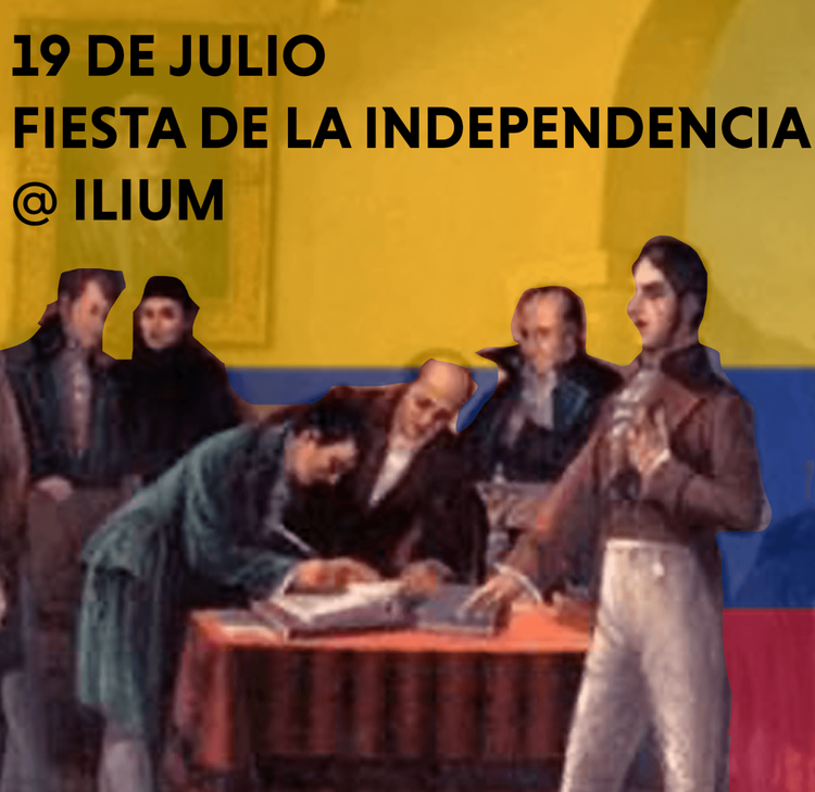 Colombian Independence Day party, capital region, at ilium