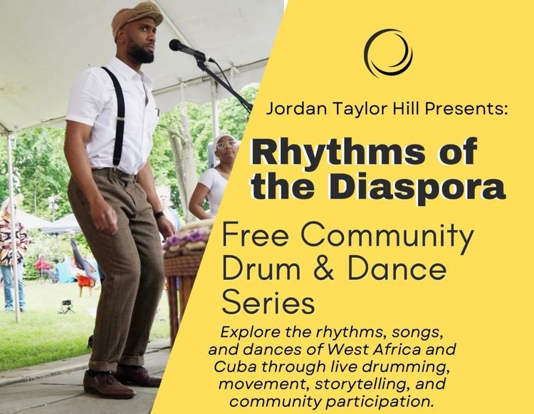 Rhythms of the diaspora community drumming