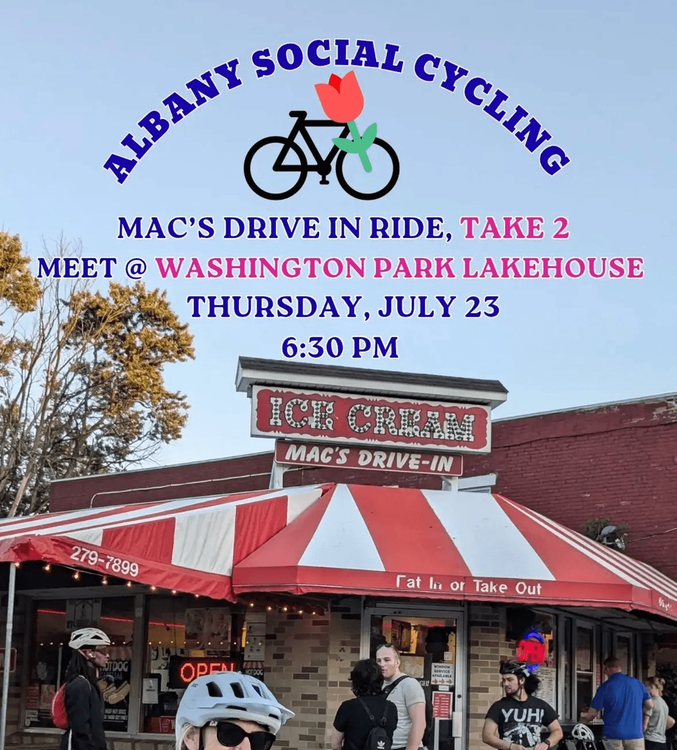 Social cycle Albany July 23