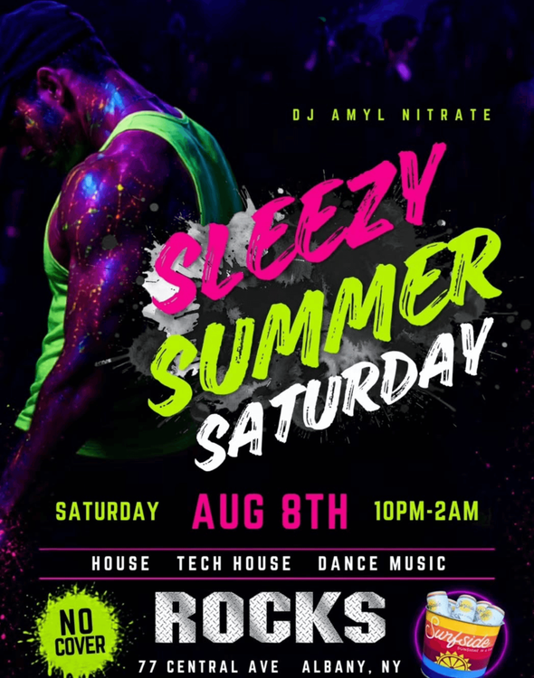 Blacklight Party at the Rocks