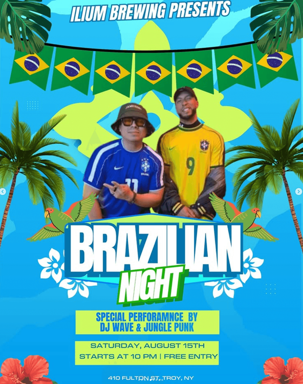Brazilian Night with DJ Wave & Jungle Punk