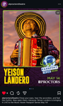 Yeison Landero, passport series slide