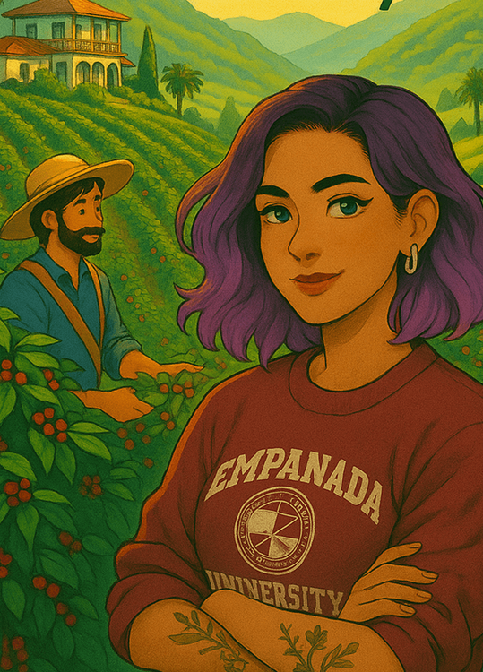 Colombian Cocoa farm