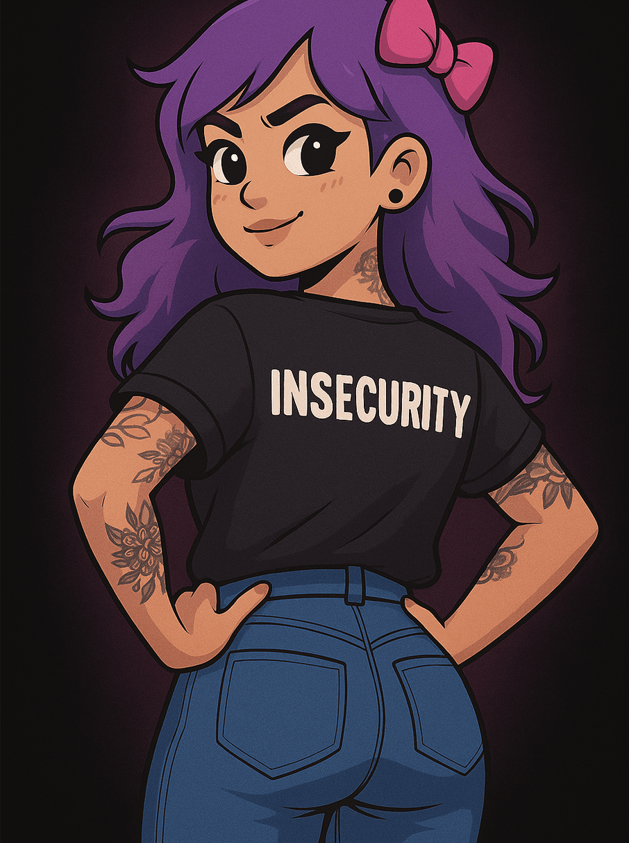 Insecurity Screen print 
