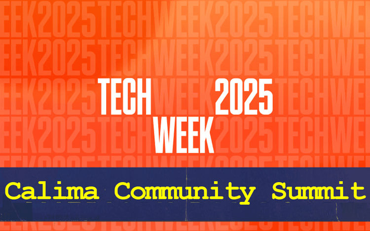 Participate in  #NYCTechWeek Calima Community summit 