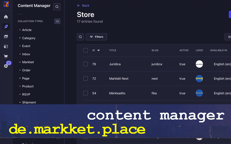 Markketplace backend