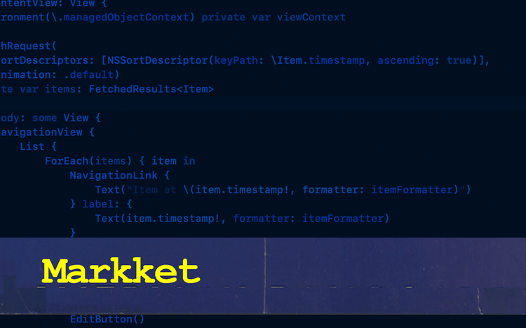 Introducing Markkët swift for iOS