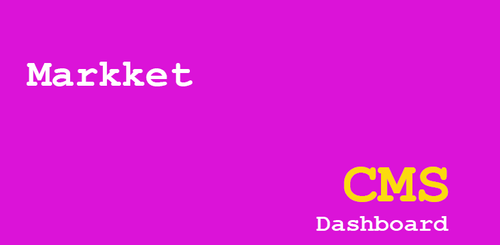 Markkët Dashboard: content management system